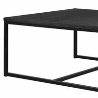 Utförande – Acero Soffbord 100x100cm Svart