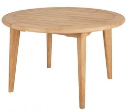 Matbord Rund 120 cm Teak