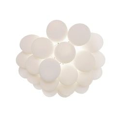 Plafond 50 cm Vit matt