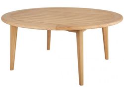 Färg – Matbord Rund 165 cm Teak