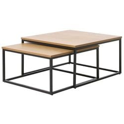 Satsbord 75x75 cm Naturlig ek