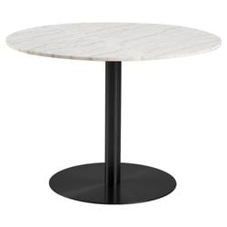 Utförande: – Matbord Rund 105 cm Svart