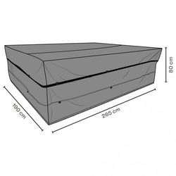 Storlek: – Matgrupp 265x190 cm