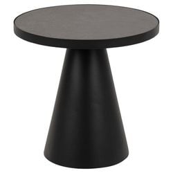  Soffbord Rund 46 cm Svart