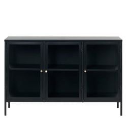 Sideboard 132 cm Svart