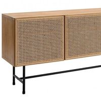  Racquet Sideboard Ek / Svart