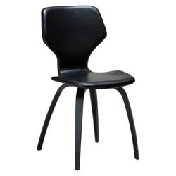 Vintage Black Art.Leather, Black Oak