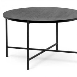 Utföranden – Soffbord 80cm Rund Svart