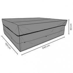 Storlek: – Matgrupp 245x155 cm