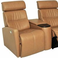 Milan Reclinersoffa Cognac