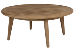 Soffbord Rund 100 cm Teak