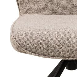 Matstol Monza tyg Beige