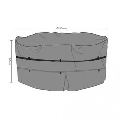 Storlek: – Matgrupp 200 cm Rund