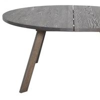 Belfort Matbord 160 cm Oljad Ek Mörkbrun