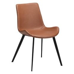 Cognac/Svart - Konstläder