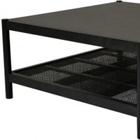 Utförande –  Raffels Soffbord 90x90 cm Svart