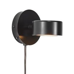 Svart Vägglampa
