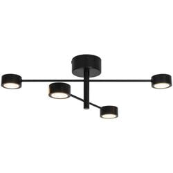 Flex 4-Rail Svart Spotlight