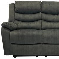  Winfield 2-Sits Reclinersoffa Grått Tyg