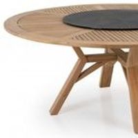 Utförande – Teakbord 180 cm Rund