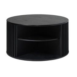 Utförande – Soffbord Ø85 cm Svart