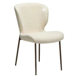 Frosted Almond/Antique Brass