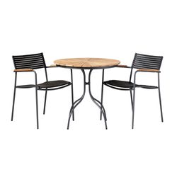 Cafébord 80 cm + 2 stolar
