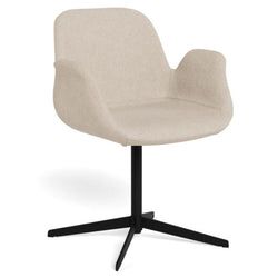 Utförande – Karmstol Beige Pelarfot