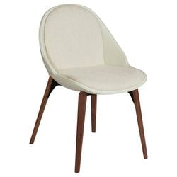 Bone White/Walnut - Tyg