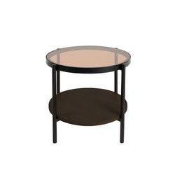 Sidobord Ø48 cm Tawny Espresso