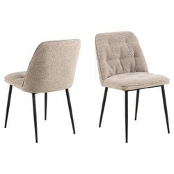 Matstol Monza tyg Beige