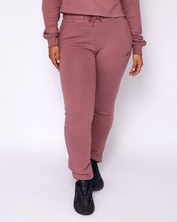 Jogger Mujer Rosa Core Beige Melange