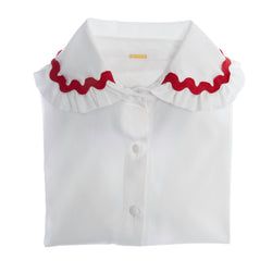 Alice Shirt – white poplin