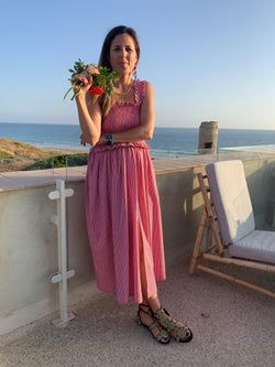 Delphine dress – red gingham