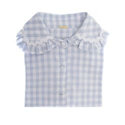 Alice Shirt – Blue gingham