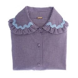 Alice Shirt – Purple gingham