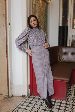 Jaimie skirt – Autumn checks