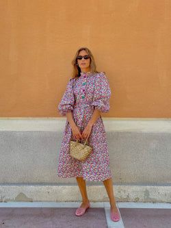 Floral pink