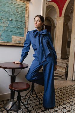 souffle pants – Blue jeans