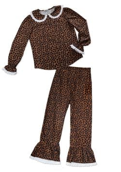 Skye PJ set – leopard print