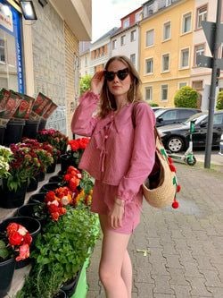 sixtine shirt – red gingham