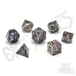 Silver / Purple