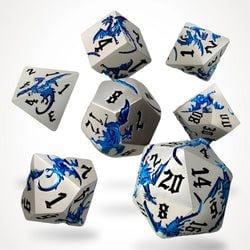 Silver / Blue