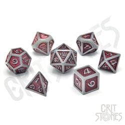 Silver / Red