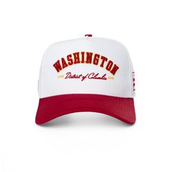 COLOR – WHITE / MAROON