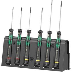 Taille – 2035/6 A Jeu de tournevis et support pour applications électroniques, ensemble de 6 pièces