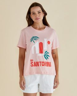 Santorini Print