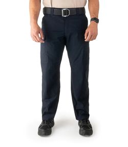 First Tactical V2 Pantaloni Tattici Uomo – Micro Ripstop, Antimacchia Teflon, Vita Elasticizzata, Verde, Taglia 36W X 32L