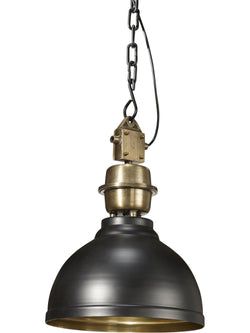 Svart/Mässing 35cm