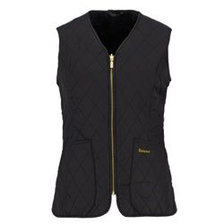 Betty Quilted Zip-In Liners – Black